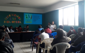 Presentación del proyecto «Fortalecimiento de organizaciones de sociedad civil a nivel comunitario y departamental» en municipios de Sololá