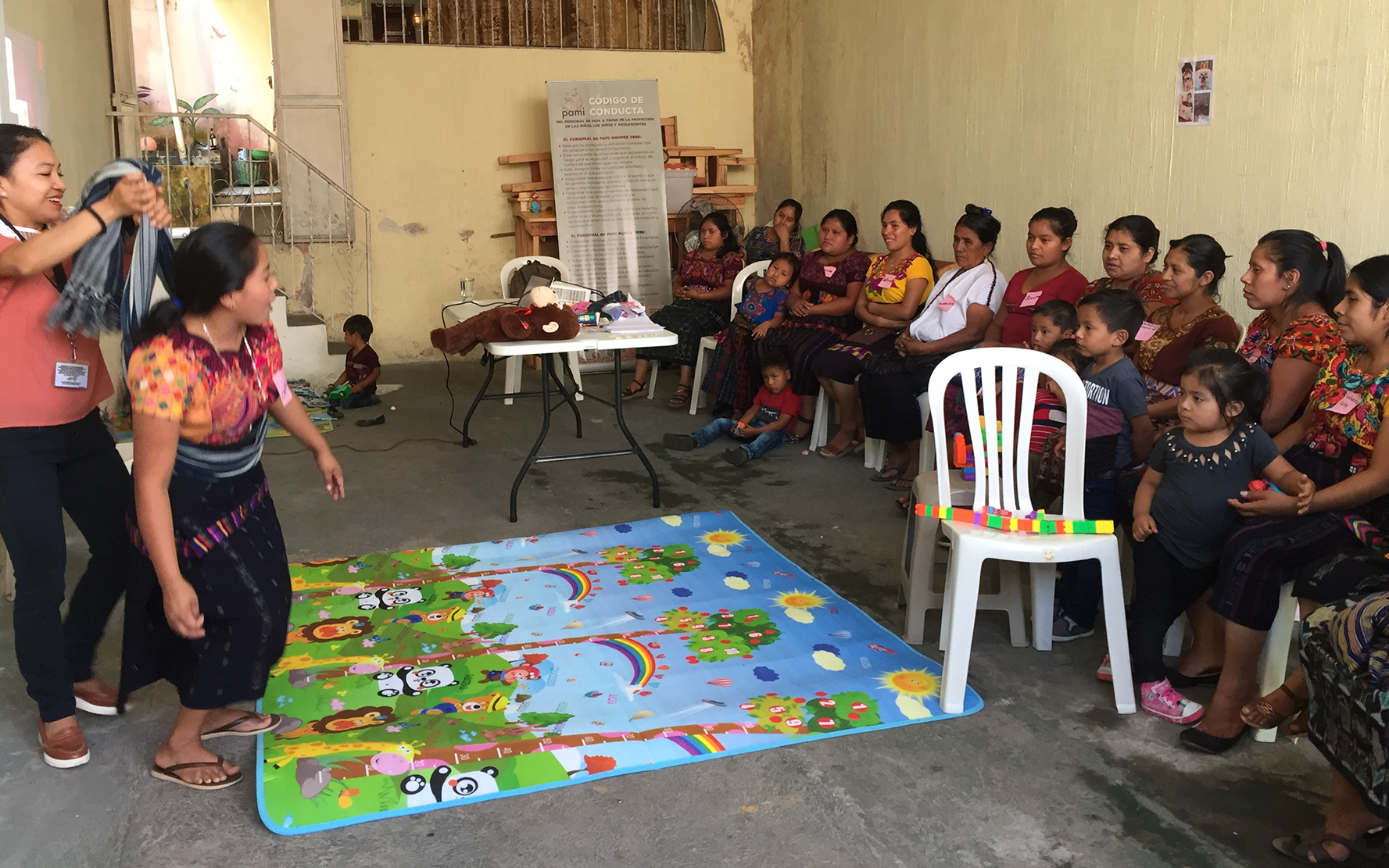 Madres de Santa Catarina Ixtahuacán, Sololá, beneficiadas con un proceso de formación para favorecer a niñez de primera infancia