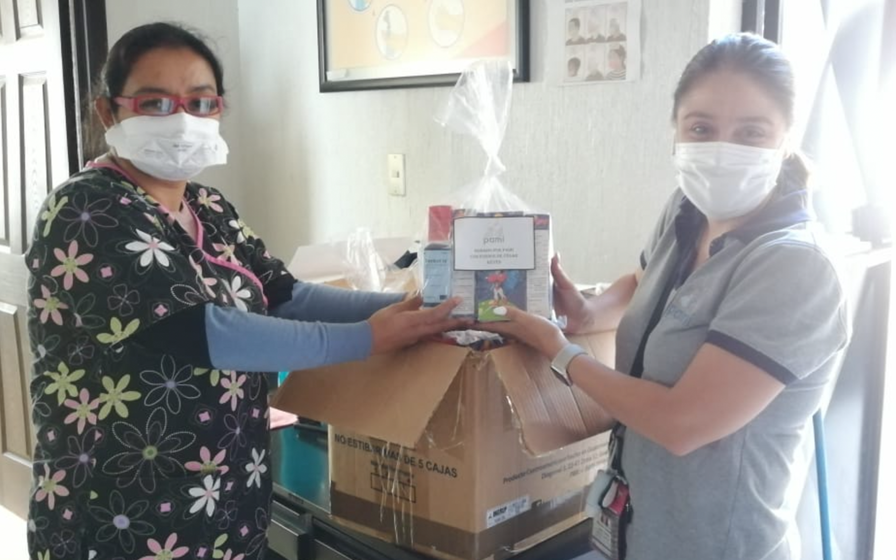 PAMI hace entrega de kits nutricionales y multivitamínicos a niños de primera infancia en dos municipios de Sololá