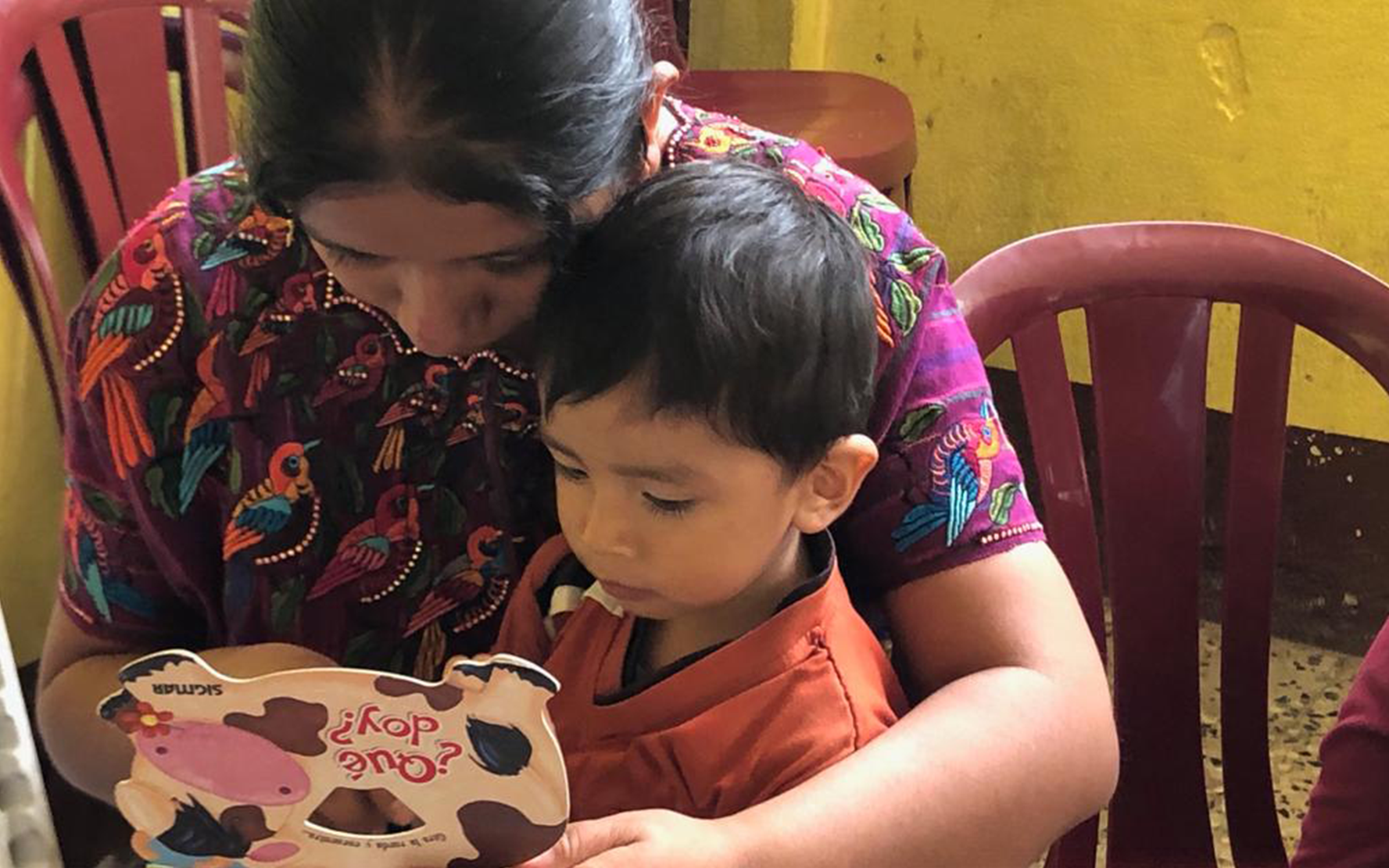Madres guía replican conocimientos sobre temas de primera infancia en Santa Cruz la Laguna, Sololá