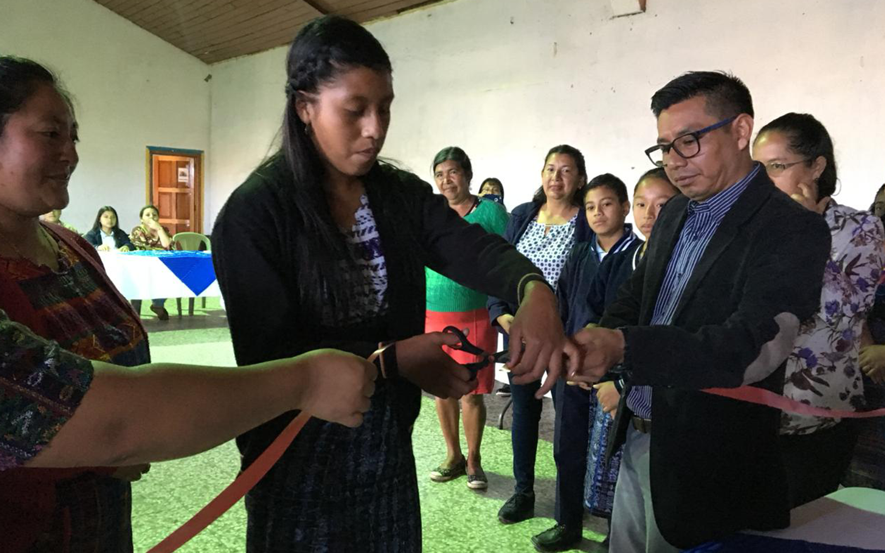 Inauguración de procesos de formación con docentes y estudiantes de básicos y diversificado de San Martín Jilotepeque y Chimaltenango