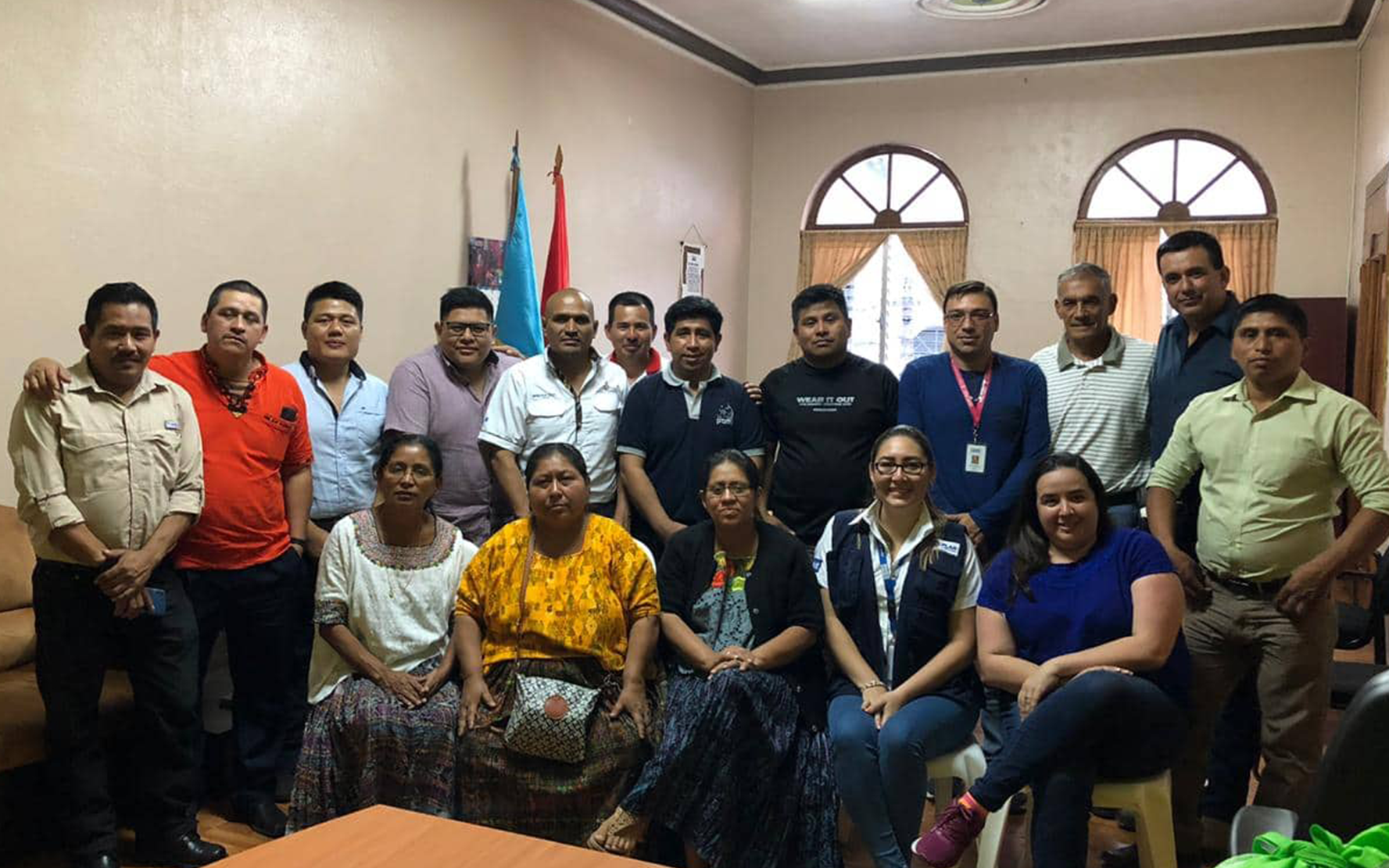 Presentación del proyecto Más Derechos Menos Discriminación al Concejo Municipal de San Pedro Carchá, Alta Verapaz