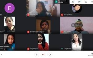 Adolescentes y jóvenes organizados de San Martín Jilotepeque, organizan y participan en taller virtual sobre salud mental y cómo atenderla en tiempos de COVID