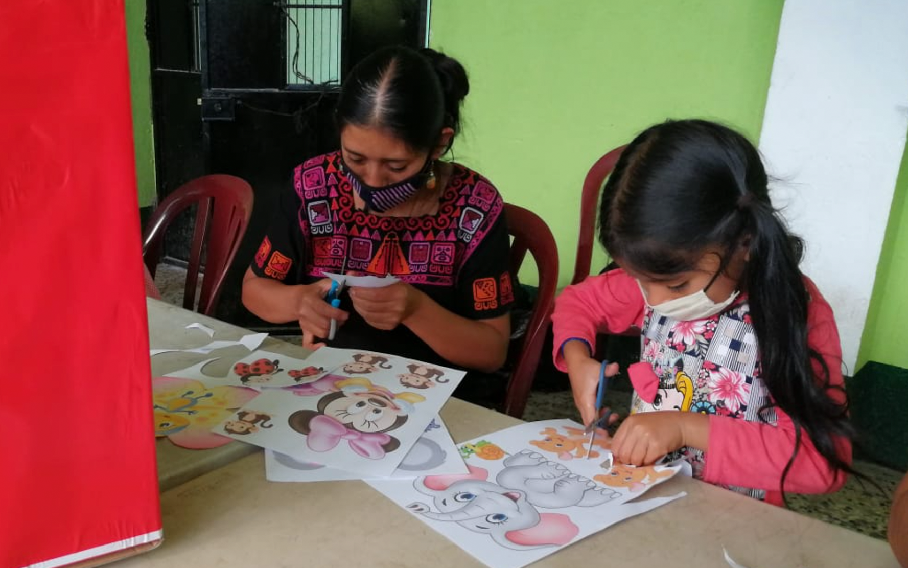 En Santa Cruz La Laguna y San Andrés Semetabaj, Sololá, madres guías reciben formación para replicar conocimientos sobre salud emocional en la primera infancia