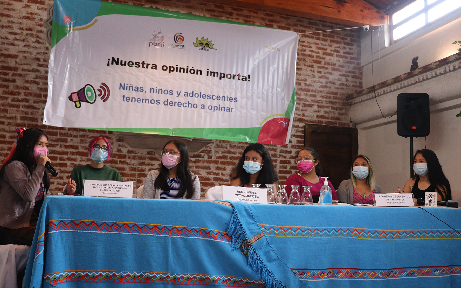 En el Día Mundial de la Población, adolescentes mujeres organizadas hacen valer su lema #NuestraOpiniónImporta