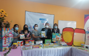 PAMI hace entrega de material a salas lúdicas municipales de Panajachel, Sololá