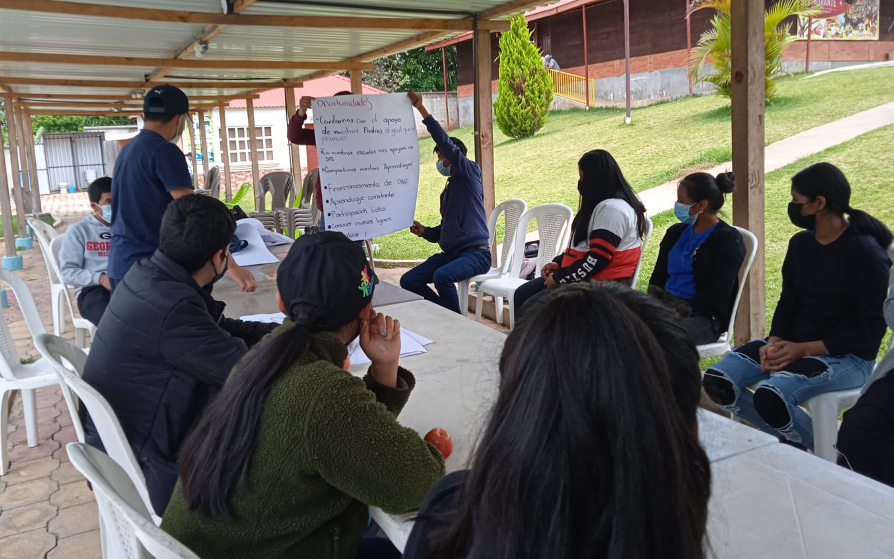 Movimiento Juvenil Superando el Silencio por San Martín Jilotepeque realiza asamblea general