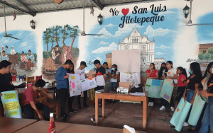 Adolescentes de San Pedro Pinula y San Luis Jilotepeque, Jalapa, asisten a taller sobre participación y protagonismo