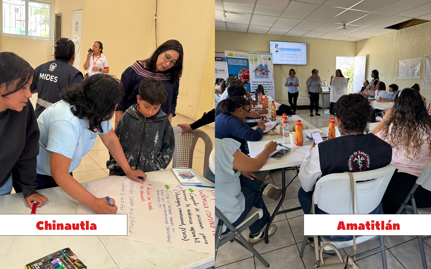 En este momento estás viendo PAMI y CONACMI impulsan talleres de análisis técnico para la protección de la niñez y adolescencia en Amatitlán y Chinautla