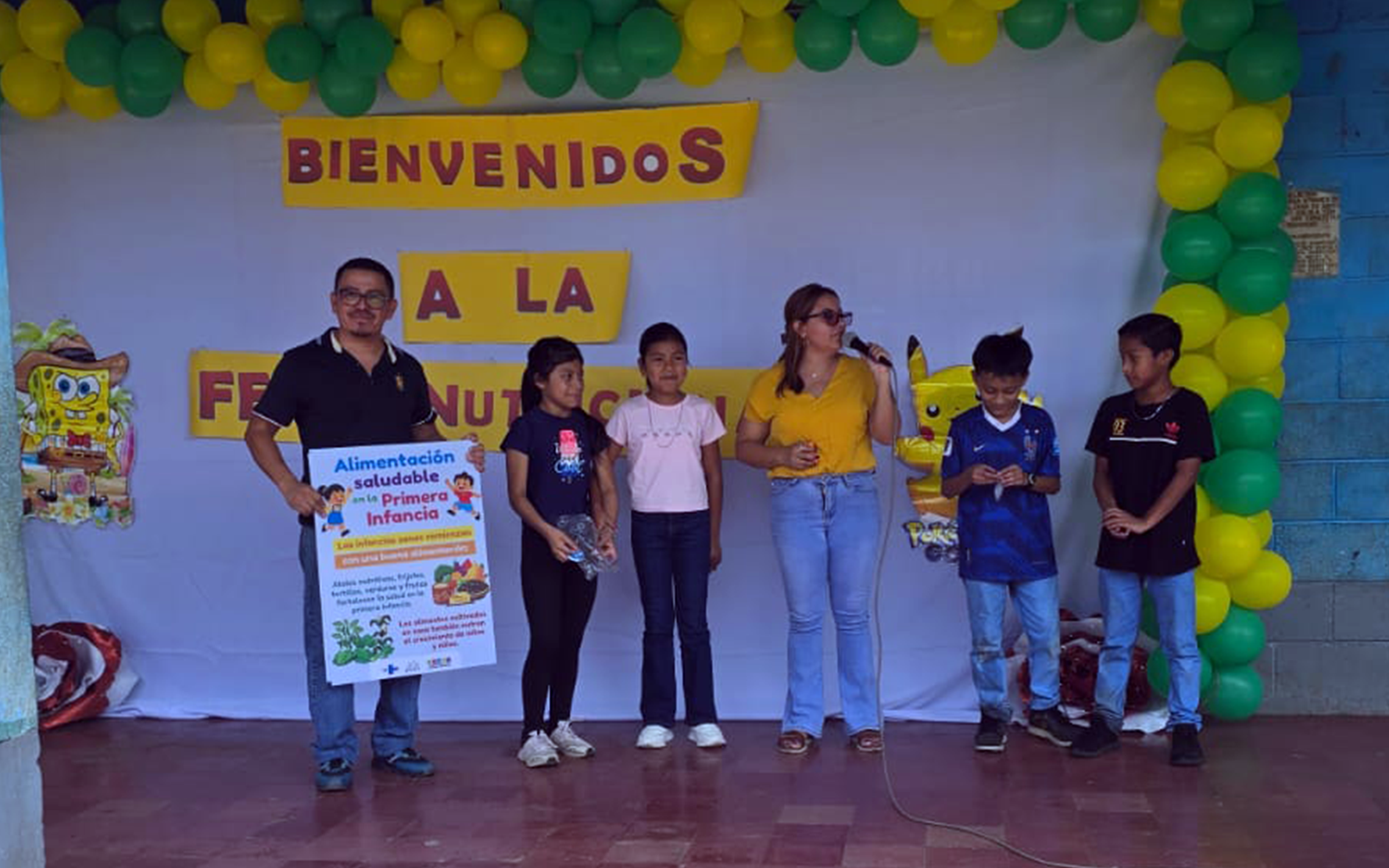 En este momento estás viendo Aprendizaje, juegos y refacciones saludables: Así se vivió la feria nutricional de PAMI en la aldea Chuisanto Tomás, de Santa Catarina Ixtahuacán