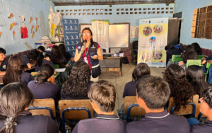 Lee más sobre el artículo Niñas, niños y adolescentes de INEB Telesecundaria Loma Larga gestionan taller formativo sobre la Ley PINA y sus derechos fundamentales